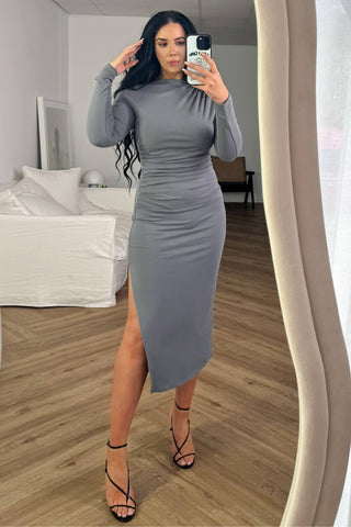 jarvis-dress-fitted-long-sleeve-midi-dress-grey