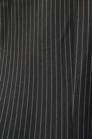 Corleone Blazer - Oversized Pin Stripe Blazer - Grey