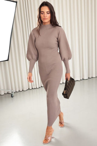 Cooke Dress - Taupe