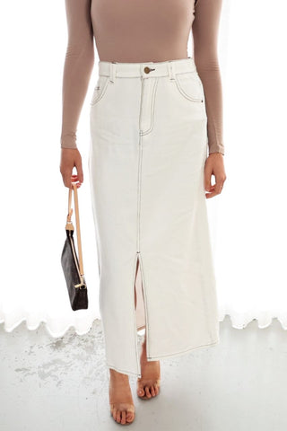 Virginia Skirt - White