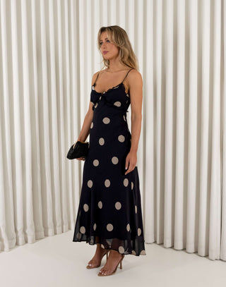 Black-polka-dot-midi-dress-with-V-neck-frill-bust-and-tie-back.jpg