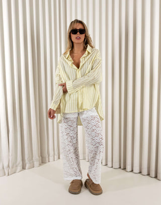 White-high-waist-lace-straight-leg-pants-with-shorts-lining