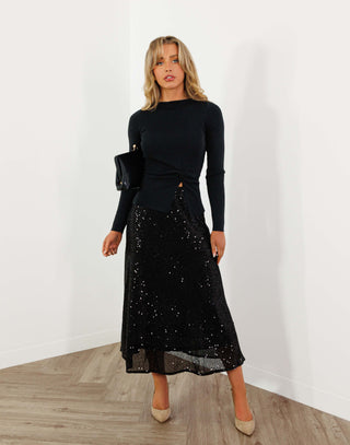 adrian-skirt-high-waist-sequin-skirt-black