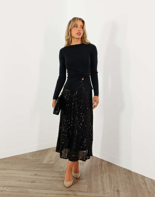 adrian-skirt-high-waist-sequin-skirt-black
