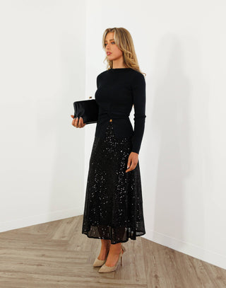 adrian-skirt-high-waist-sequin-skirt-black