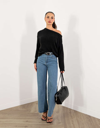 andy-handbag-faux-leather-long-handle-shoulder-bag-black