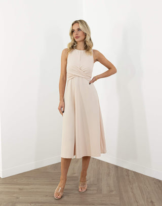 aretha-dress-round-neck-twist-bust-midi-dress-cream