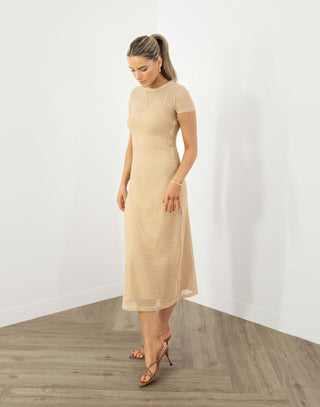 arthur-dress-short-sleeve-fitted-midi-tan