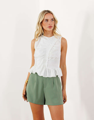 caroline-top-shirring-linen-blend-ruffle-top-white