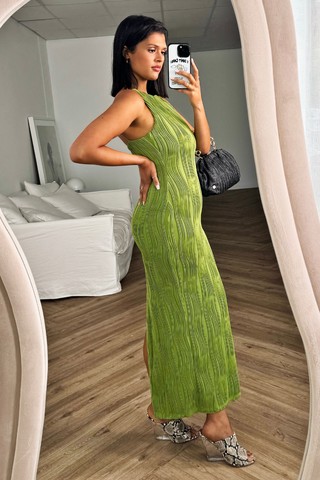 dress-textured-fitted-midi-green-12