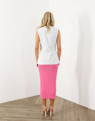 erivo-skirt-high-waist-fitted-stretch-mini-pink