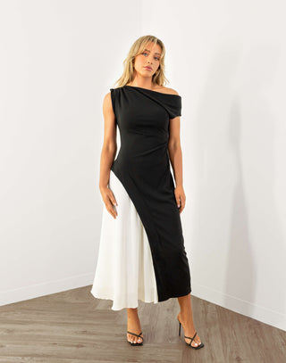 gavin-dress-off-one-shoulder-contrast-dress-monochrome