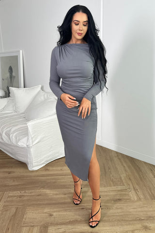 jarvis-dress-fitted-long-sleeve-midi-dress-grey