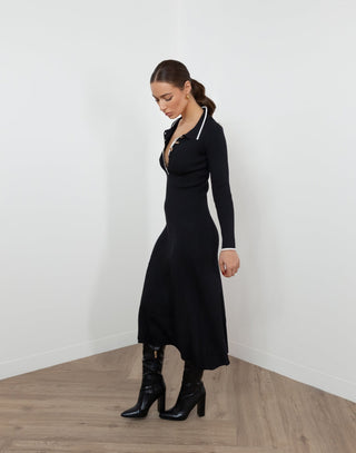 josephine-dress-collared-long-sleeve-midi-dress-black