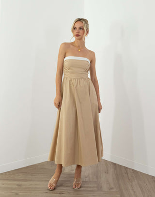 keith-dress-strapless-bell-midi-dress-camel