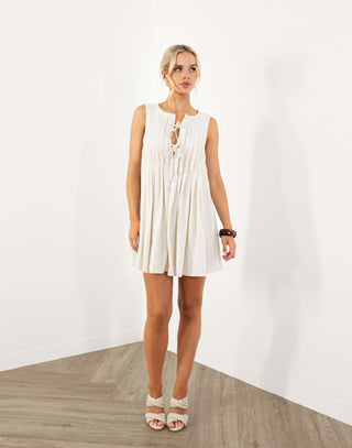 loralie-dress-pleated-linen-blend-mini-dress-oatmeal