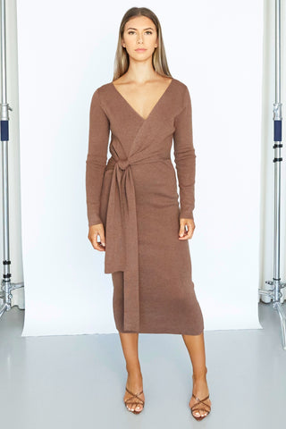 /luca-dress-long-sleeve-fitted-wrap-dress-brown