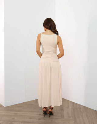 miles-skirt-mid-waist-ruched-maxi-skirt-beige