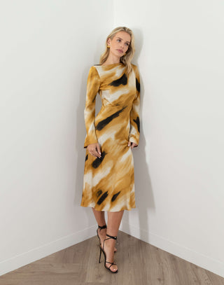 percy-dress-bias-cut-draped-midi-dress-ochre