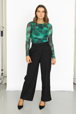 sonny-top-long-sleeve-fitted-mesh-top-green-print