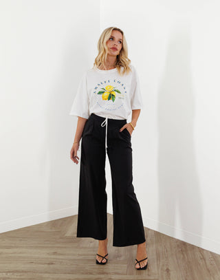 Thropp T-Shirt - Oversized Cotton T-Shirt - Lemonade