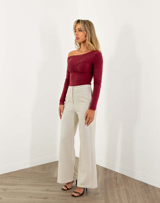 yasmin-top-off-one-shoulder-fitted-top-burgundy