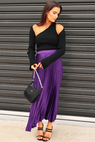 Hartley Skirt - Purple