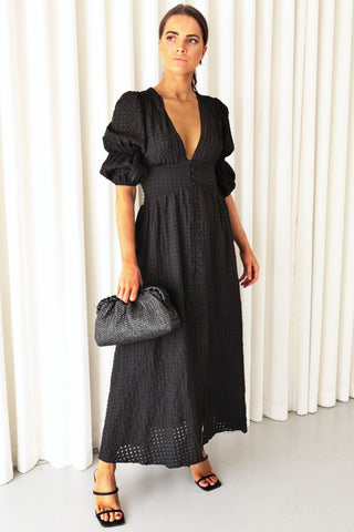 Britnie Dress - Black