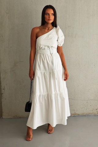 Aliana Dress - White